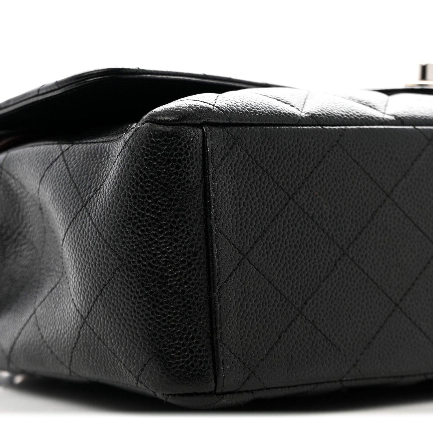 Chanel Caviar Maxi Double Flap Black 9 of 11