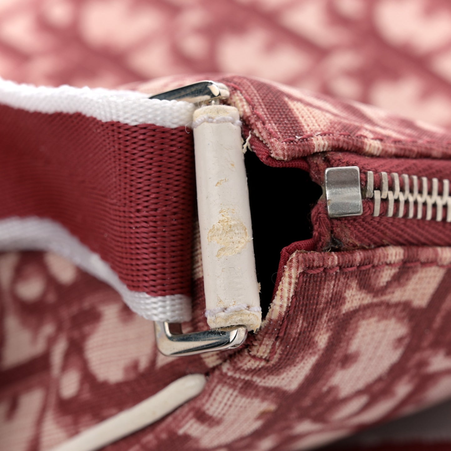 Monogram Girly Messenger Bag Red