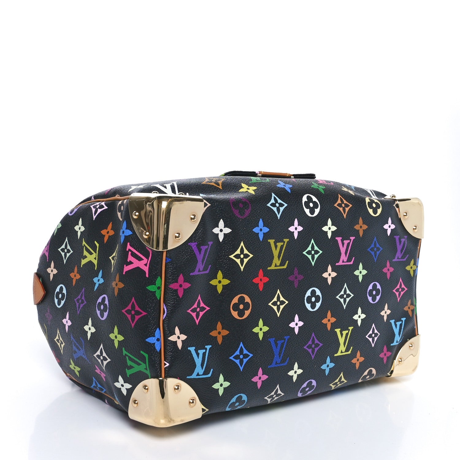 Louis Vuitton Monogram Multicolor Speedy 30 Black 4 of 9