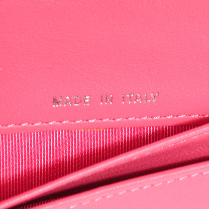 Chanel Lambskin Quilted Large Zip Pocket Wallet Pink 7 of 8
