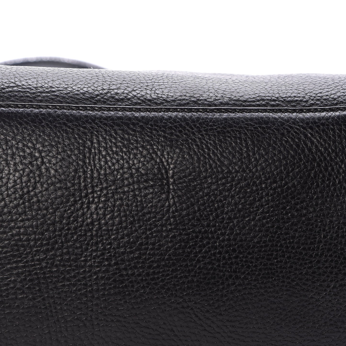 Natural Leather Bayswater Tote Black