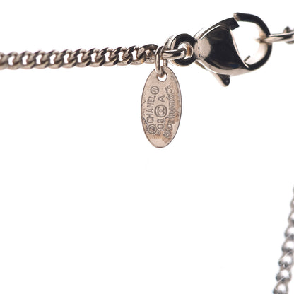 Chanel CC Leaf Pendant Necklace Gold 6 of 6