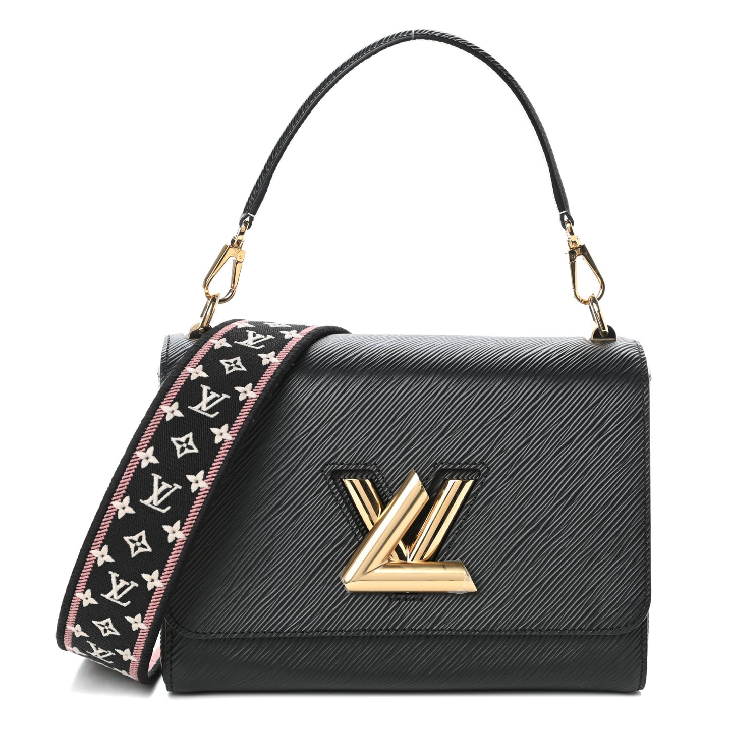Epi Monogram Flower Twist MM Black