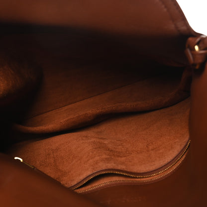 Bottega Veneta Smooth Calfskin Medium Liberta Shoulder Bag Sapele 5 of 9