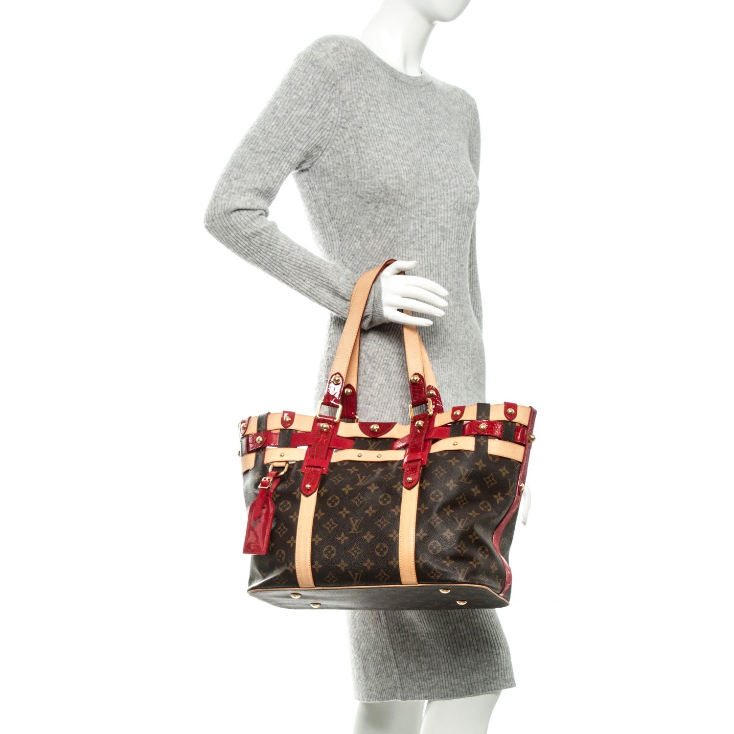 Louis Vuitton Monogram Salina MM Rubis 2 of 6