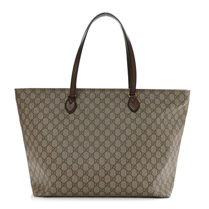 Gucci GG Supreme Monogram Medium Ophidia Shopping Tote Ebony 1 of 9