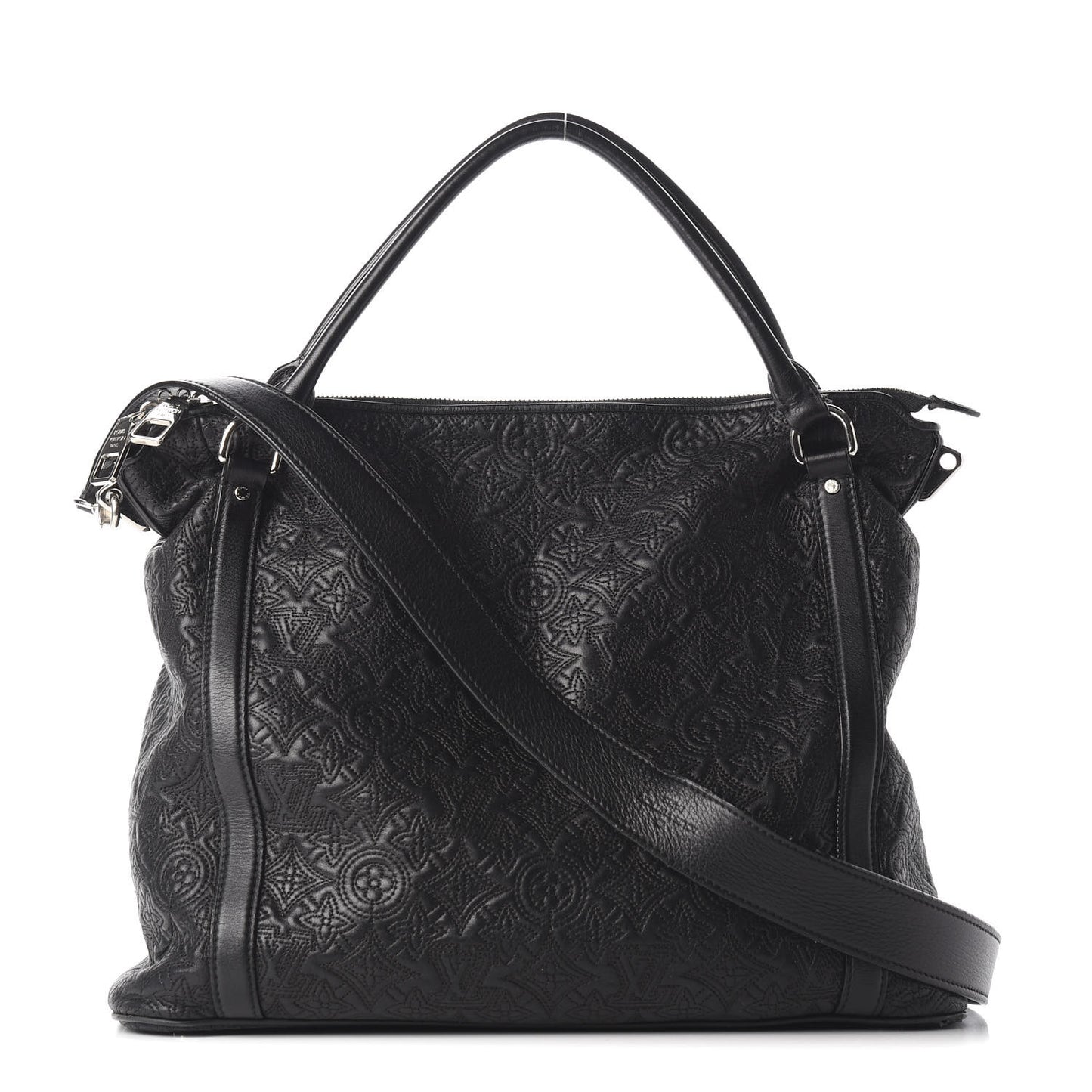 Monogram Lambskin Antheia Ixia GM Black