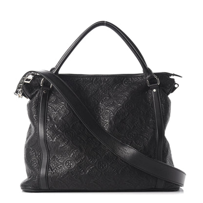Louis Vuitton Monogram Lambskin Antheia Ixia GM Black 1 of 10