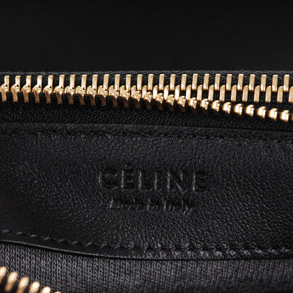 Celine Lambskin Small Trio Crossbody Bag Black 6 of 7