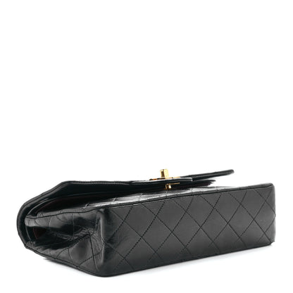 Chanel Lambskin Quilted Small Double Flap Black 4 of 13