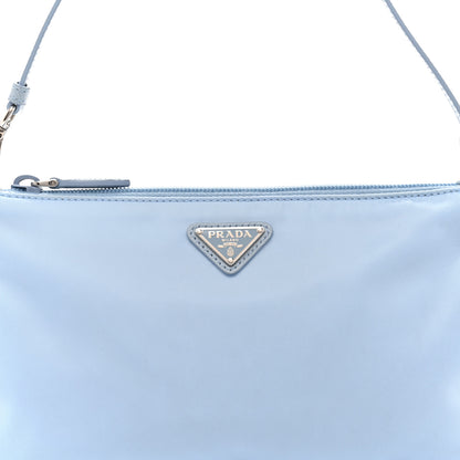 Prada Re-Nylon Vela Pouch Celeste 8 of 12