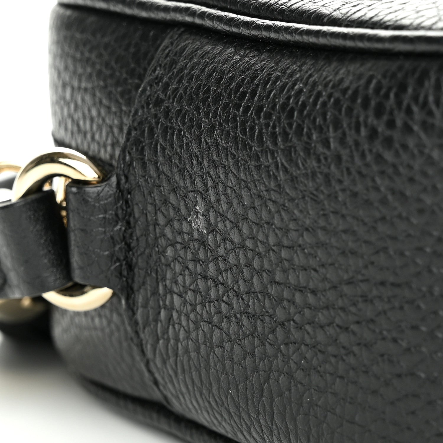 Gucci Pebbled Calfskin Small Soho Disco Bag Black 11 of 13