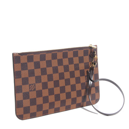 Louis Vuitton Damier Ebene Neverfull MM GM Pochette 3 of 8