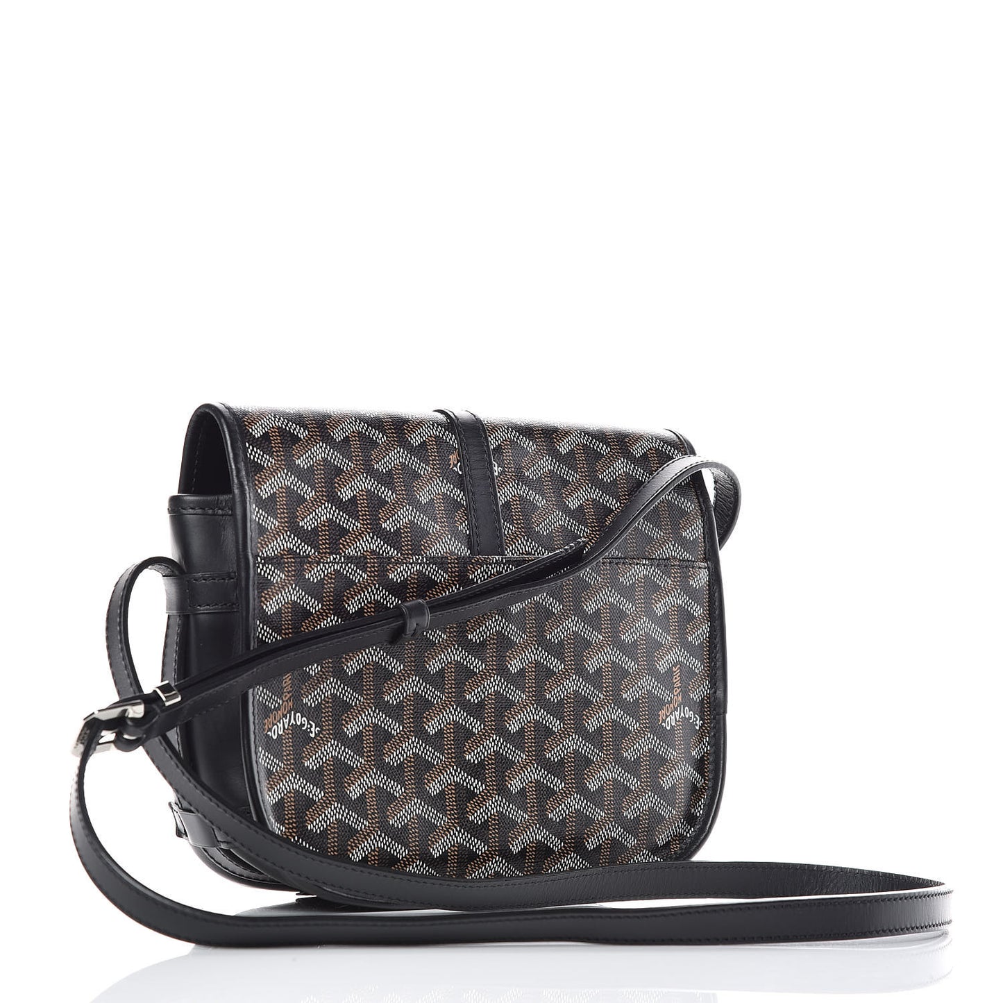 Goyardine Belvedere II PM Messenger Bag Black