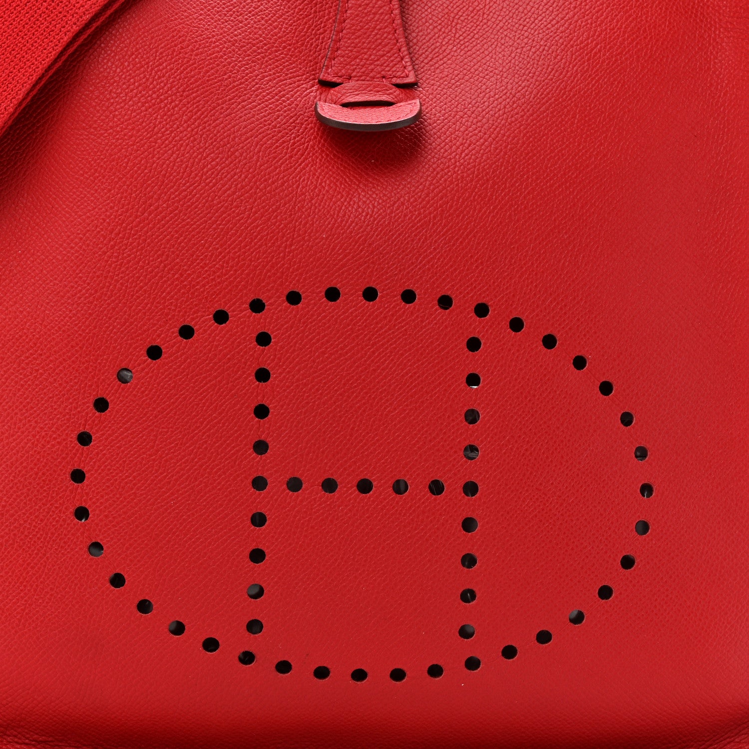 Hermes Epsom Evelyne III PM Rouge Casaque 8 of 13