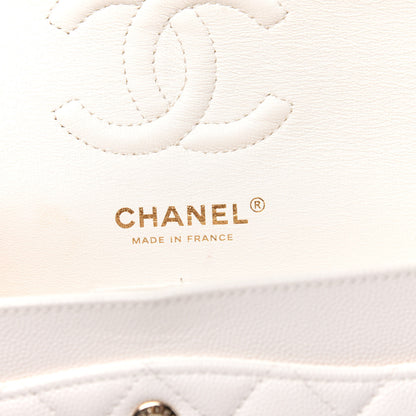 Chanel Caviar Quilted Small Double Flap White 7 of 12