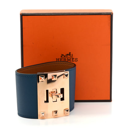 Hermes Swift Extreme Kelly Bracelet L Bleu Saphir 6 of 6