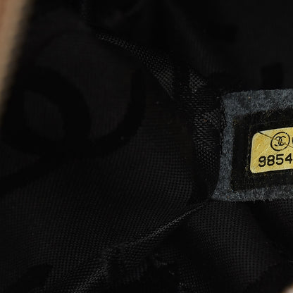 Chanel Calfskin Quilted Large Cambon Bowler Beige Black 7 of 17