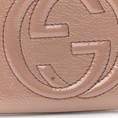 Gucci Patent Soho Wristlet Dark Cipria 7 of 10