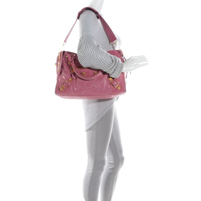 Balenciaga Agneau Giant 21 Gold Hardware City Framboise 2 of 10
