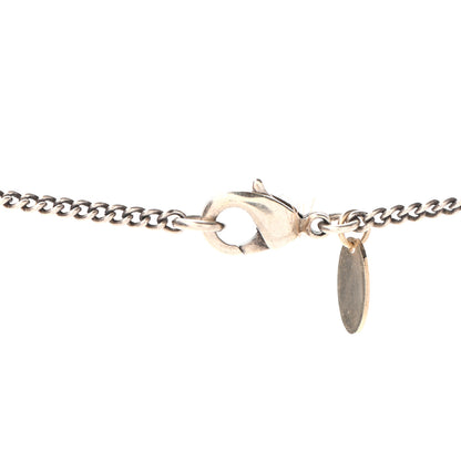 Chanel Enamel Crystal Pearl CC Pendant Necklace Ruthenium 4 of 6