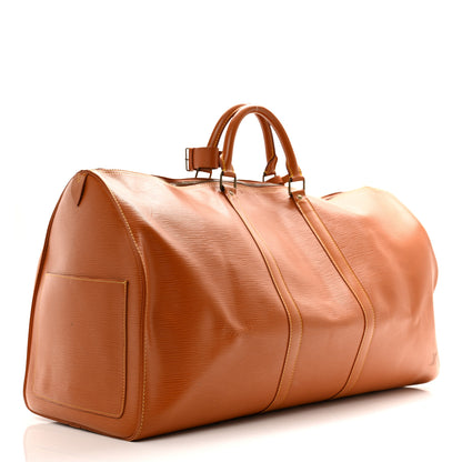 Louis Vuitton Epi Keepall 60 Cipango 2 of 16