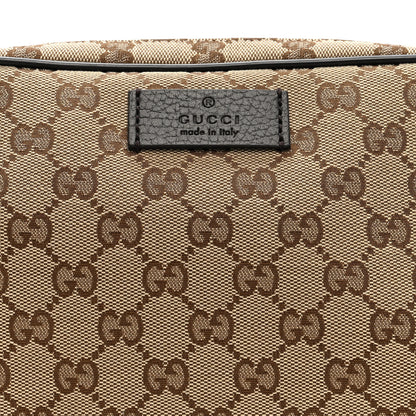Gucci Monogram Belt Bag Dark Brown 8 of 10
