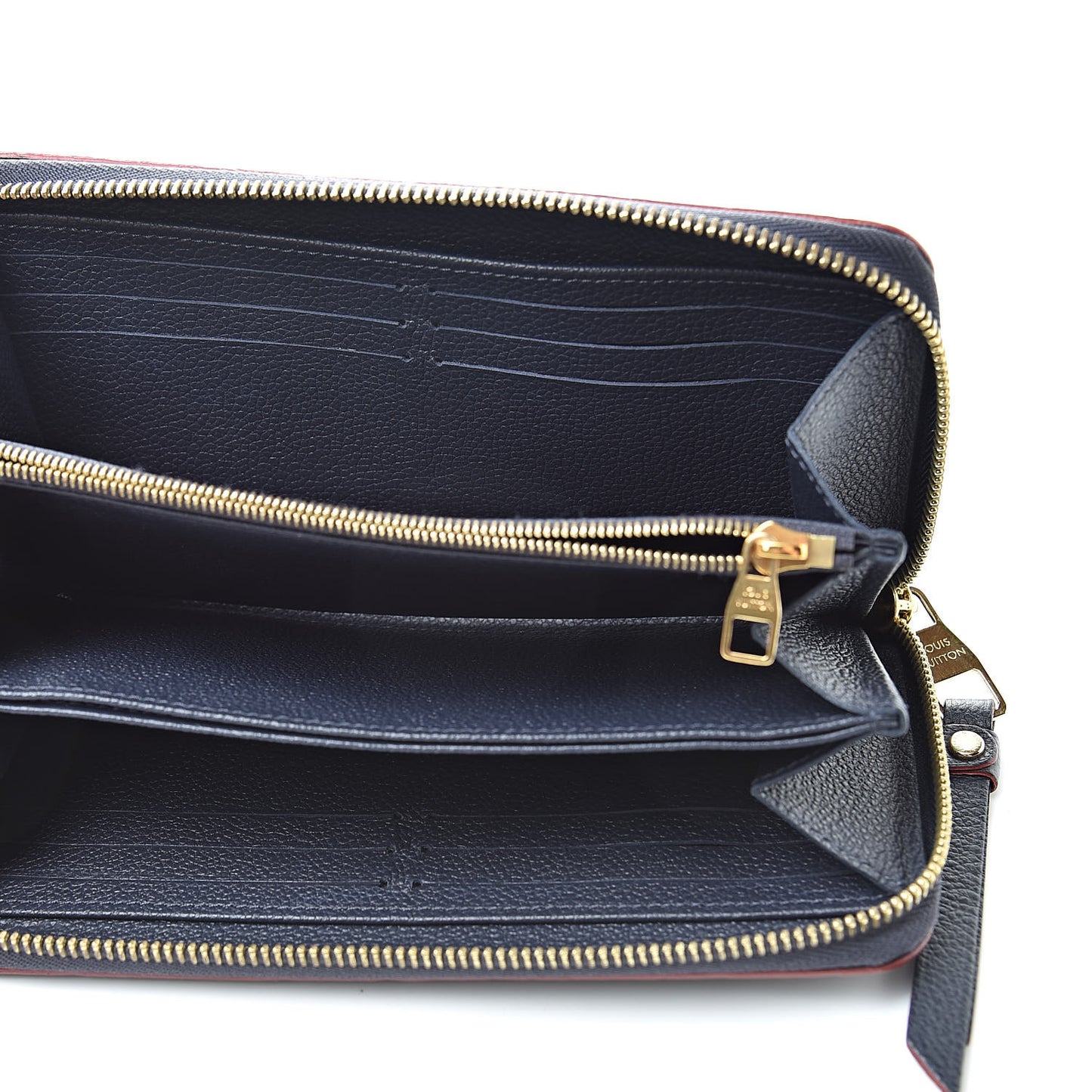 Empreinte Zippy Wallet Marine Rouge