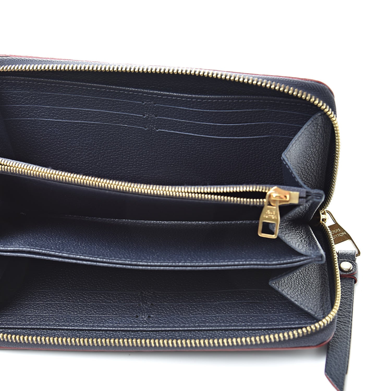 Louis Vuitton Empreinte Zippy Wallet Marine Rouge 5 of 9
