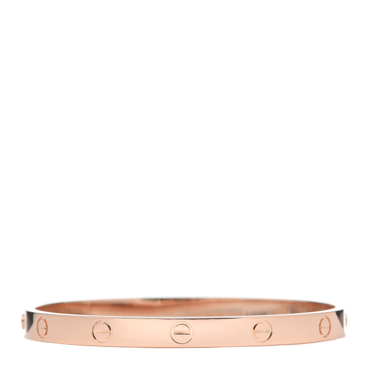 Cartier 18K Pink Gold LOVE Bracelet 19 3 of 7