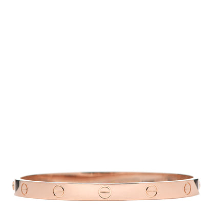 Cartier 18K Pink Gold LOVE Bracelet 19 3 of 7