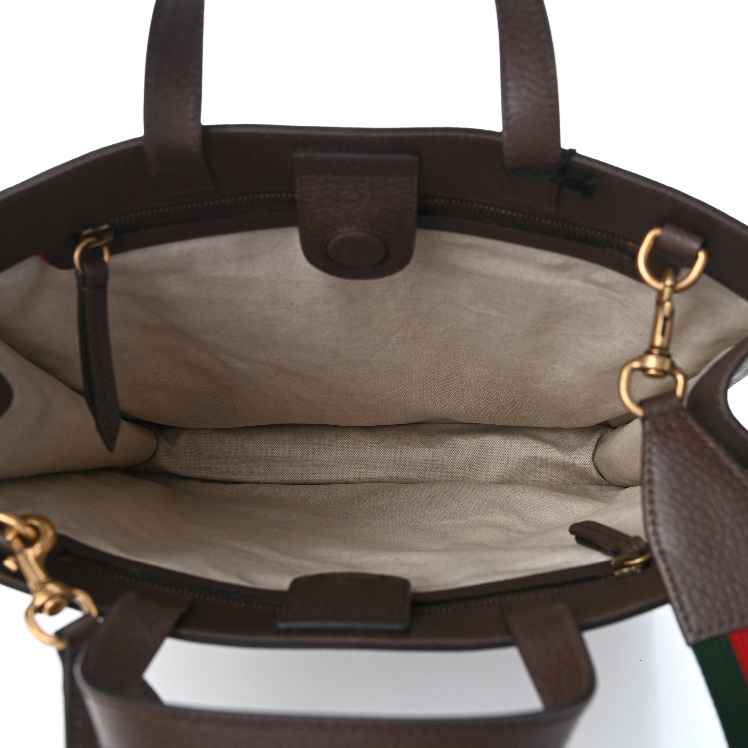 Gucci Soft GG Supreme Monogram Courrier Vertical Tote Beige New Acero 5 of 9