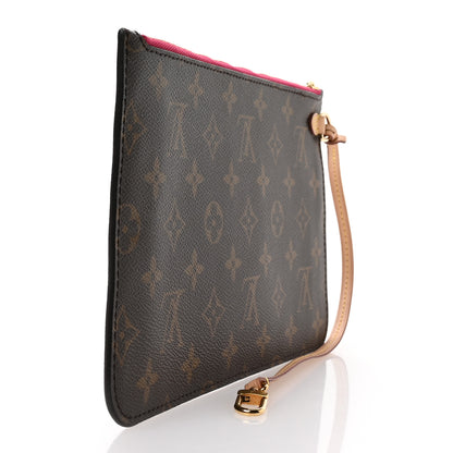 Louis Vuitton Monogram Neverfull MM GM Pochette Pivoine 3 of 7