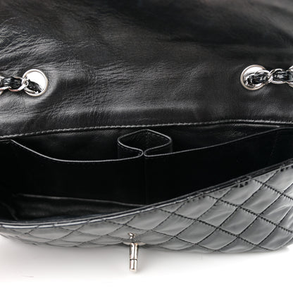 Chanel Patent Quilted Medium Single Flap Black 13 of 14