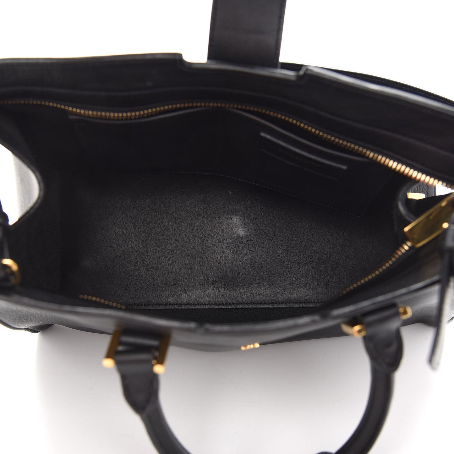 Calfskin Small Classic Y Cabas Black