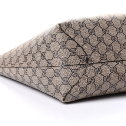 Gucci GG Supreme Monogram Large Reversible Tote Beige Black 7 of 17