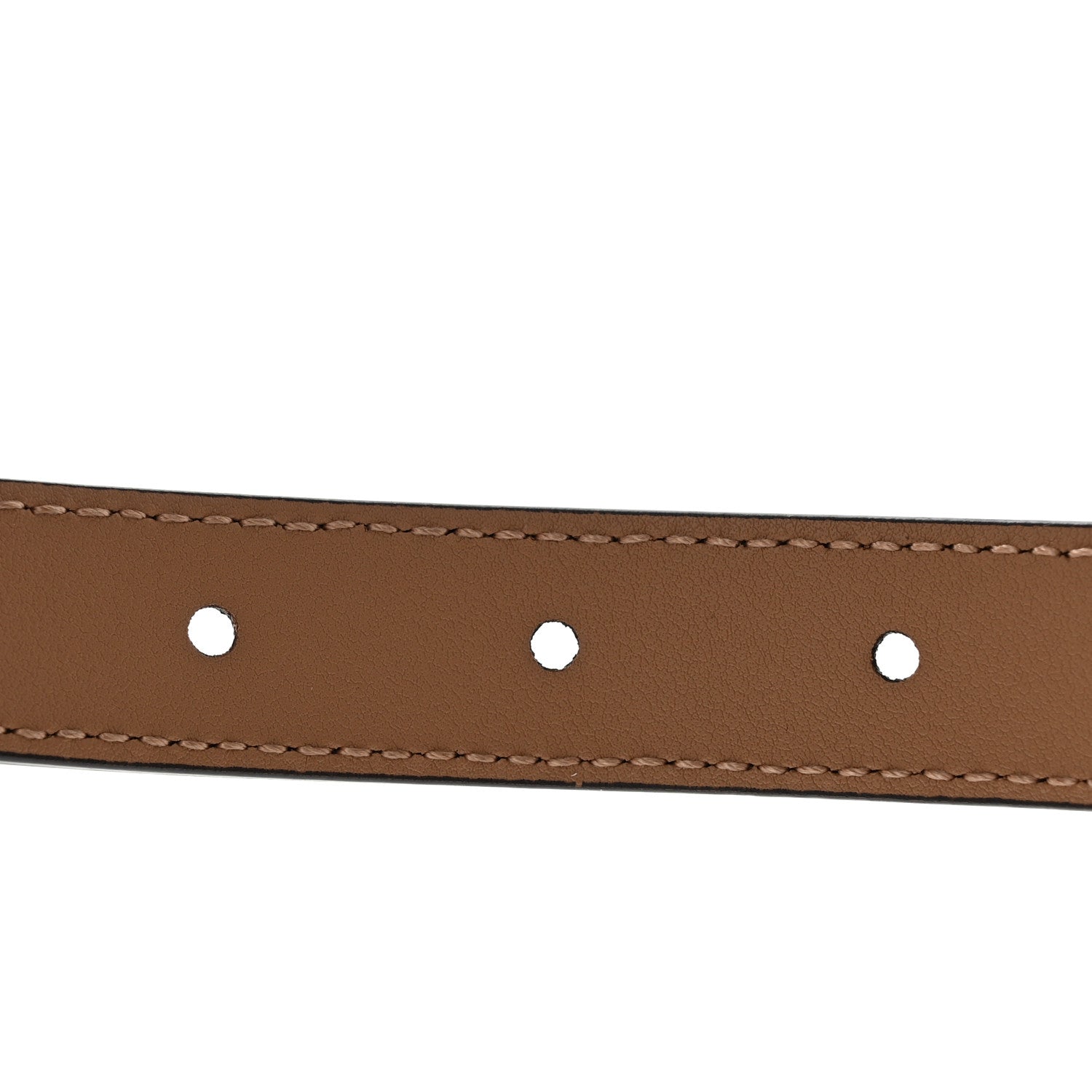 Gucci Moon Calfskin Double G 20mm Belt 90 36 Natural Tan 5 of 5
