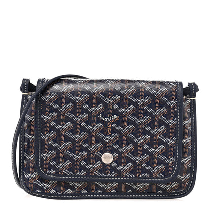Goyard Goyardine Plumet Wallet Clutch Navy 1 of 9