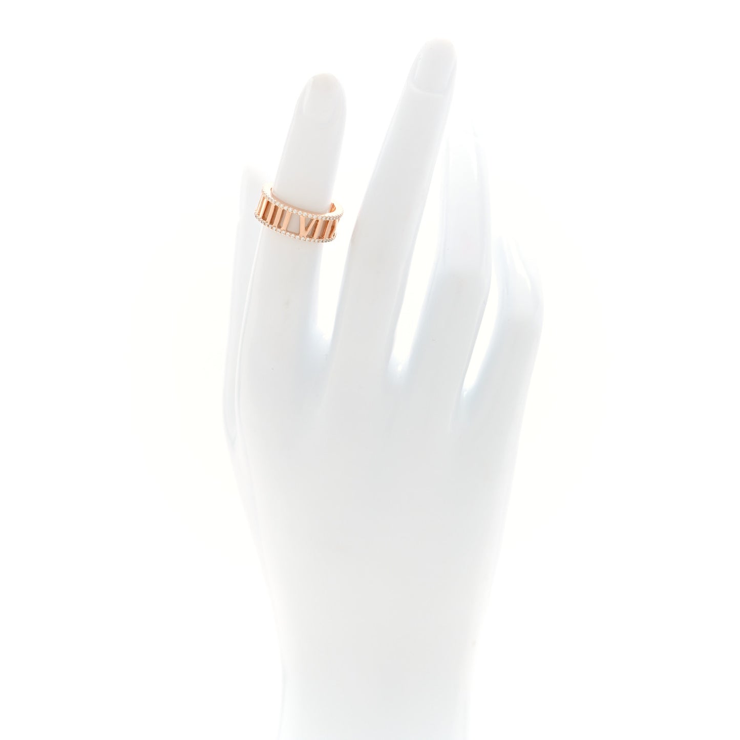 18K Rose Gold Diamond Atlas Open Pave Ring 47 4