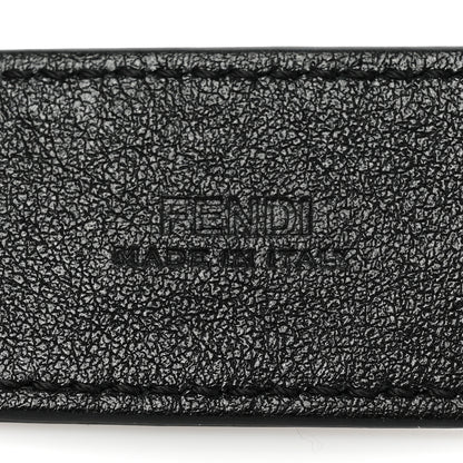 Fendi Vitello Glacier Utility Belt Pouch Black 5 of 8