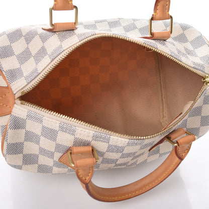 Louis Vuitton Damier Azur Speedy 25 5 of 10