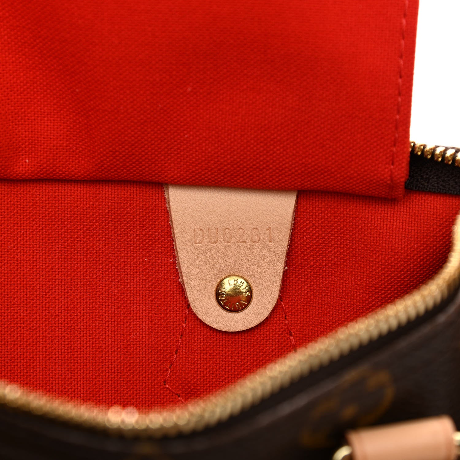 Louis Vuitton Monogram My LV Heritage Speedy Bandouliere 25 Rouge Orange 6 of 11
