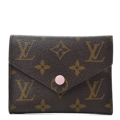 Louis Vuitton Monogram Victorine Wallet Rose Ballerine 1 of 6