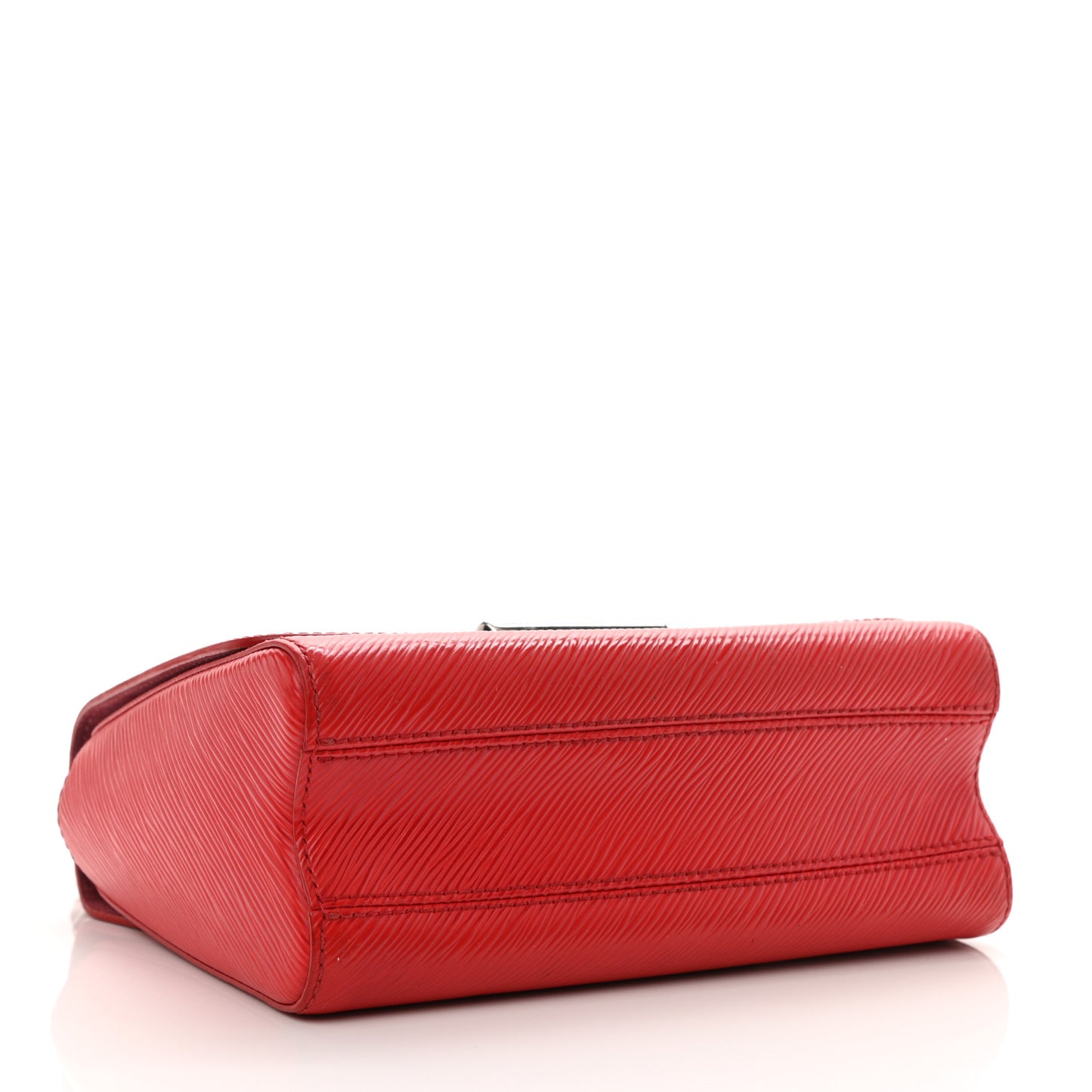 Epi Twist Shoulder Bag MM Coquelicot