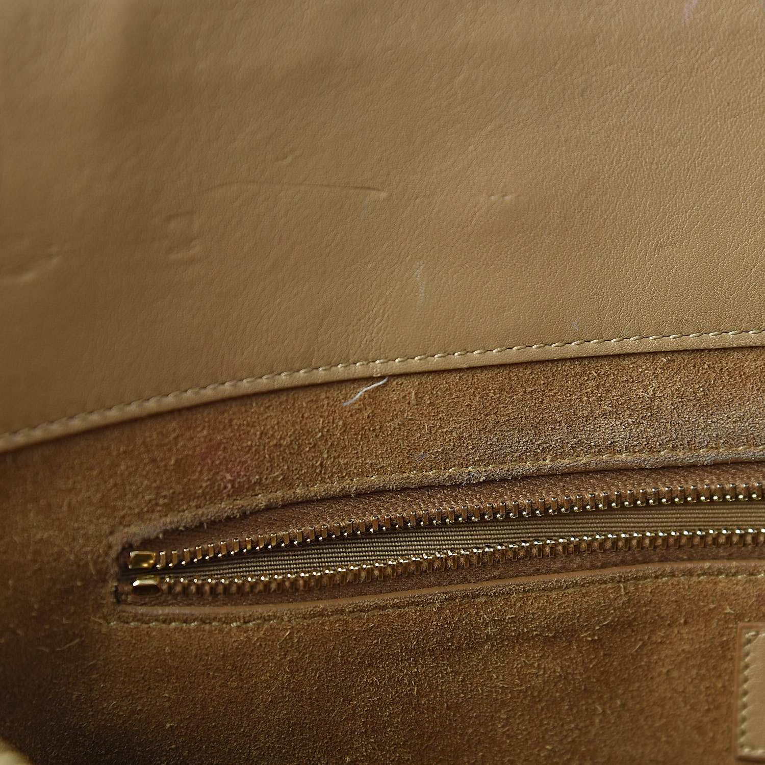 Saint Laurent Calfskin Large Sac de Jour Carryall Tan 8 of 24