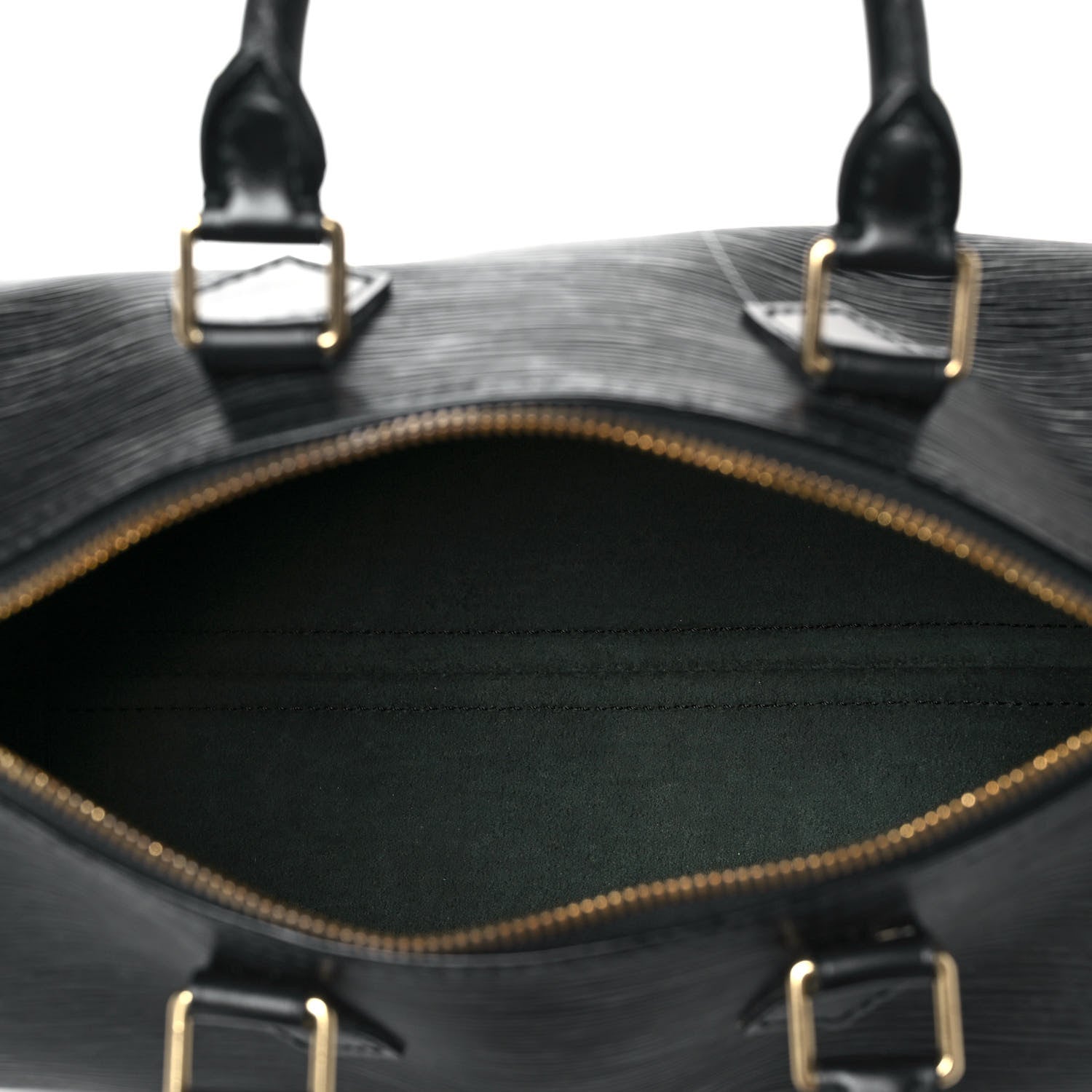 Louis Vuitton Epi Speedy 25 Black 5 of 9