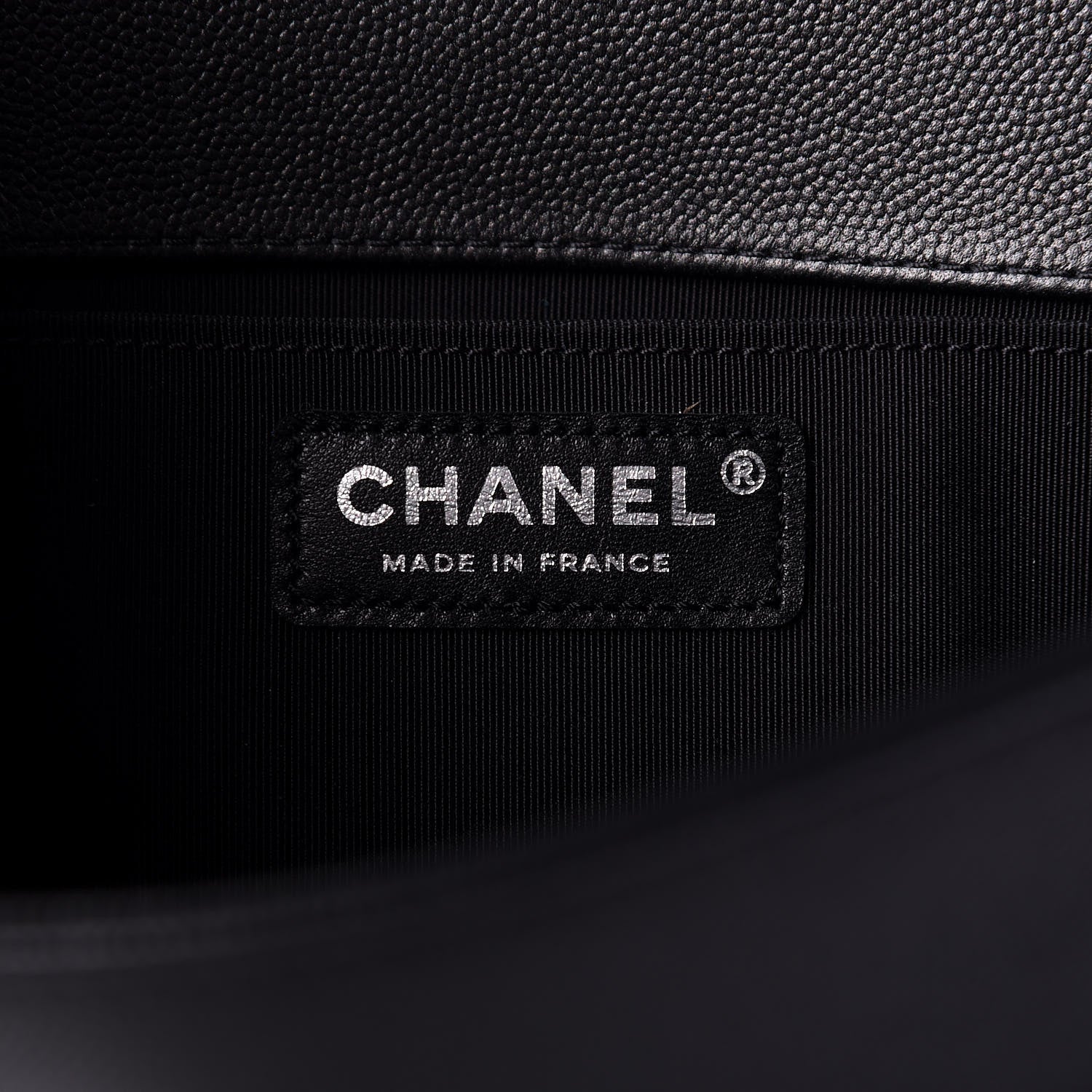 Chanel Caviar Quilted Medium Boy Flap So Black 9 of 12