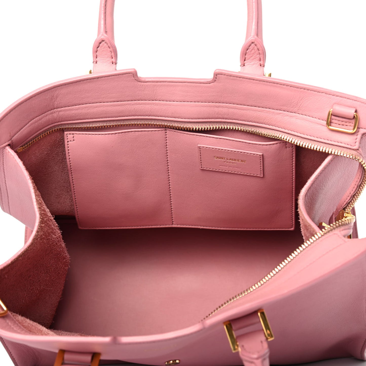 Calfskin Small Classic Y Cabas Vieux Rose