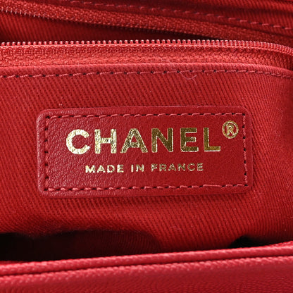 Chanel Caviar Quilted Medium Business Affinity Flap Red 6 of 9