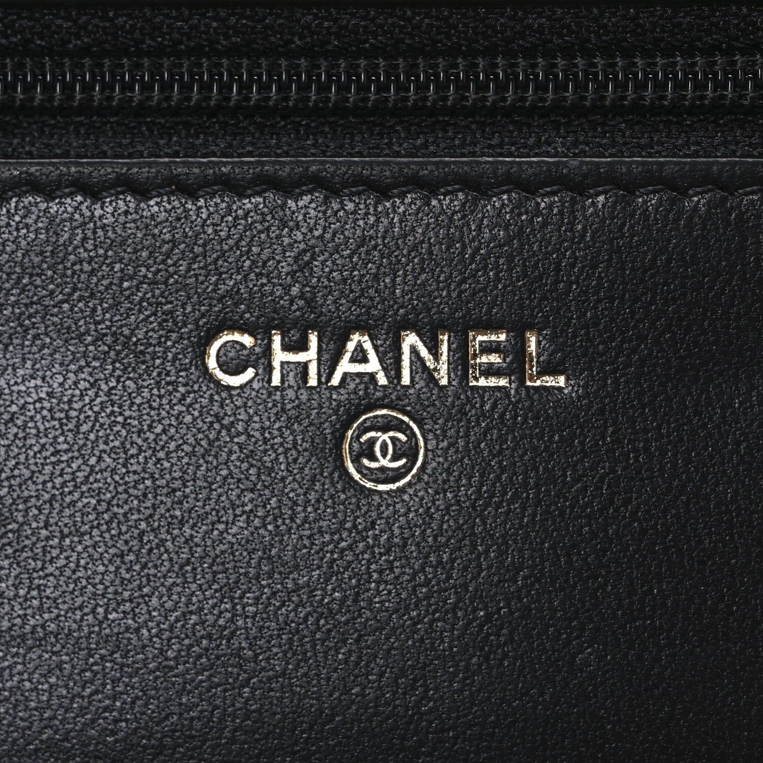 Chanel Raffia Jute Striped Urban Jungle Wallet On Chain WOC Black Beige 6 of 11